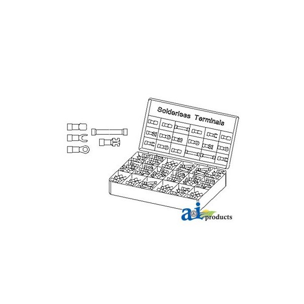 Terminal & Connector Assortment 4 X8 X1